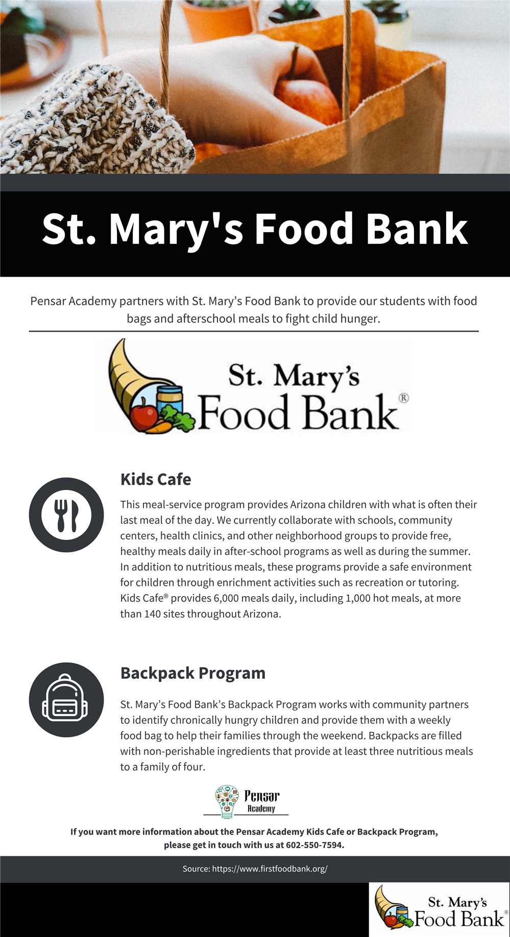 St. Mary's Food Bank Info